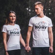 Pánske BIO tričko Hory ma volajú farebné