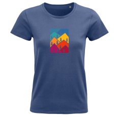 Dámske tričko Farebné stromy