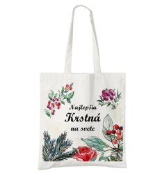 BIO bavlnená taška krstná