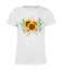 Dámske BIO tričko slnečnica a kvety