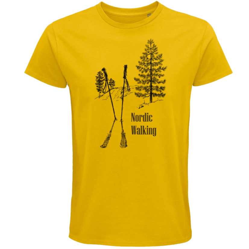 Pánske BIO tričko Nordic walking