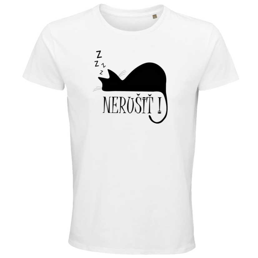 Pánske vtipné tričko Nerušiť !