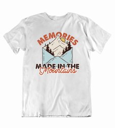 Pánske tričko spomienky vyrobené v horách