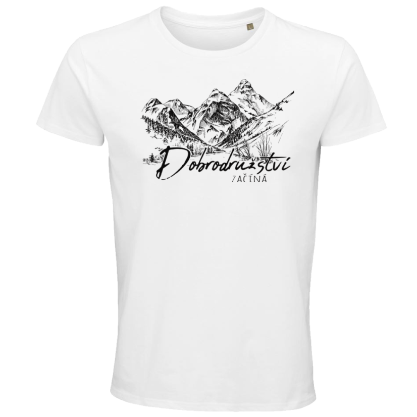 Pánské tričko Dobrodružství začíná