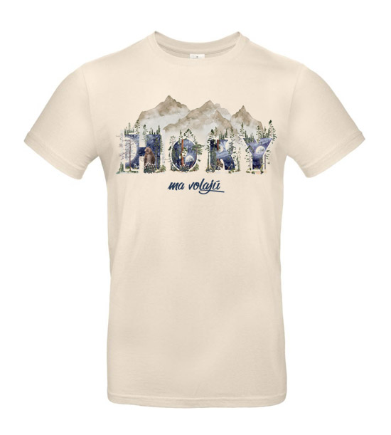 Pánske tričko hory ma volajú noc