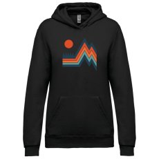 Dámska mikina s kapucňou Retro príroda