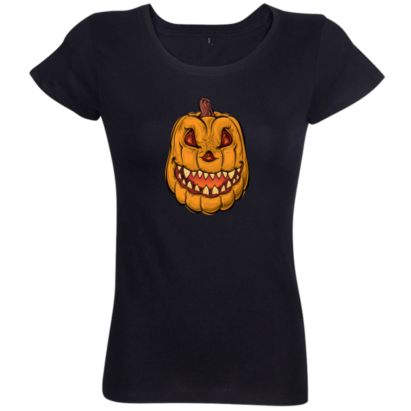 Dámske BIO tričko vysmiata tekvica