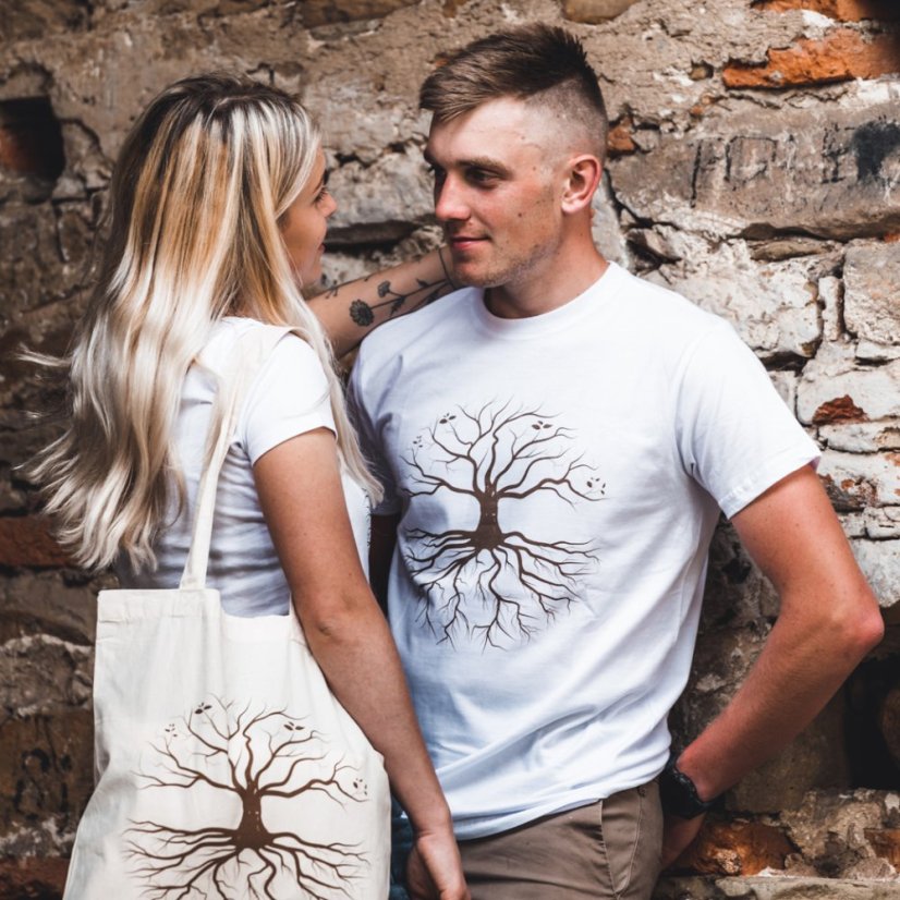 Pánske tričko spiaci strom