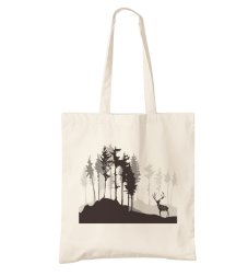 BIO bavlnená taška jeleň a les