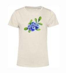 Dámske BIO tričko čučoriedky