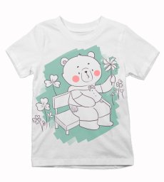 Detské tričko Maľovaný macko