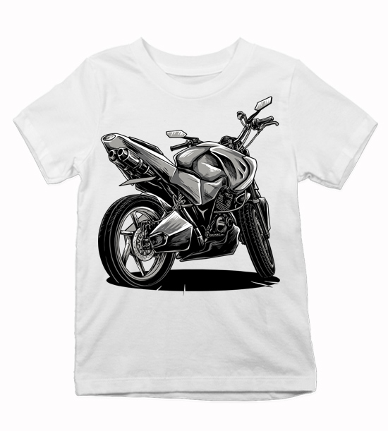 Detské tričko cestná motorka