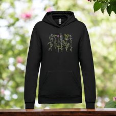 Dámska mikina s kapucňou Herbár