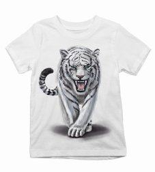 Detské tričko kráčajúci tiger