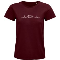 Dámske tričko EKG príroda