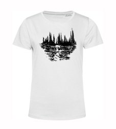 Dámske tričko les a voda