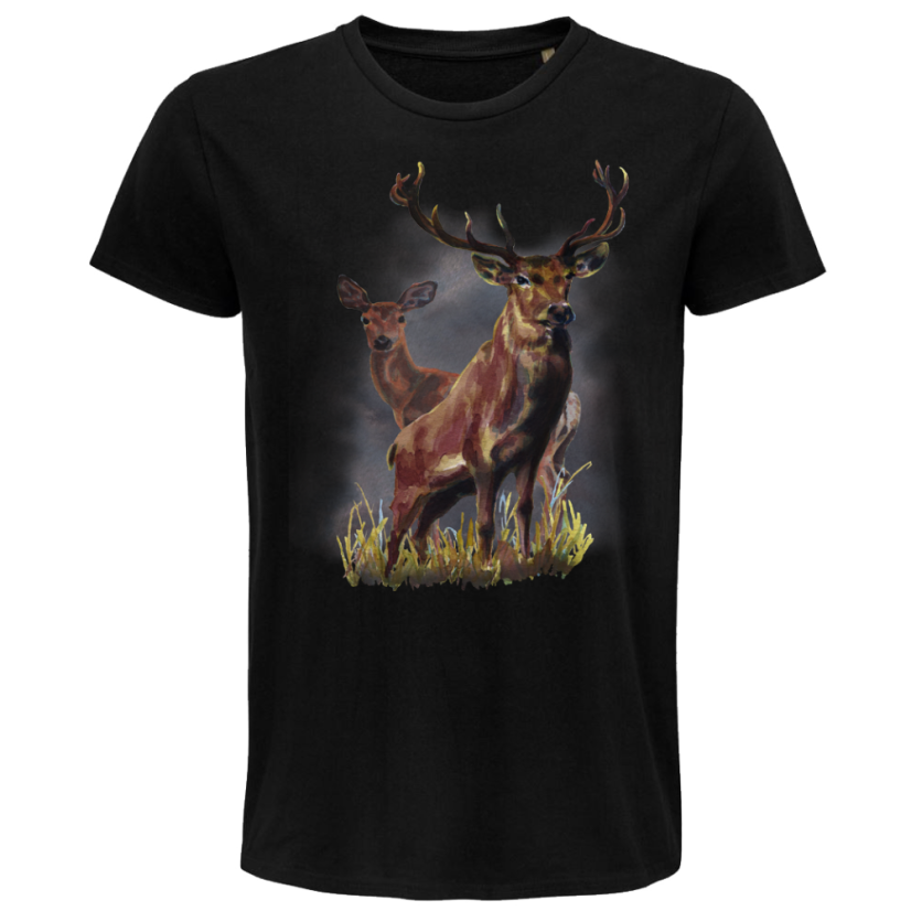 Pánske tričko hrdý jeleň