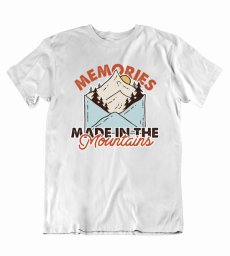Pánske tričko spomienky vyrobené v horách