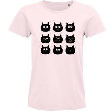 Dámske BIO tričko Mačacie nálady