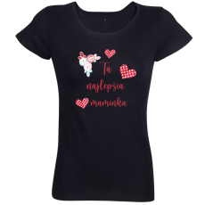Dámske Bio tričko Maminka srdiečka