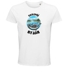 Pánske tričko najlepší rybár v kruhu