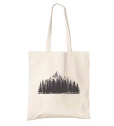 Bavlněná taška Les a štít