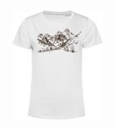 Dámske tričko cesta do hôr