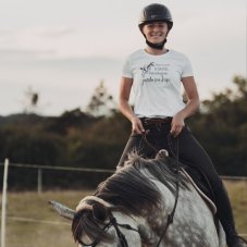 Dámske tričko potrebujem jazdu na koni