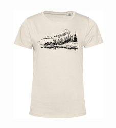 Dámske BIO tričko horská chata