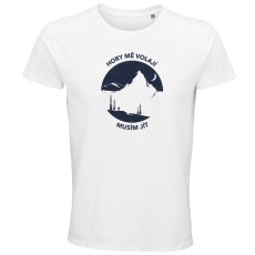 Pánské tričko Hory mě volají Kruh