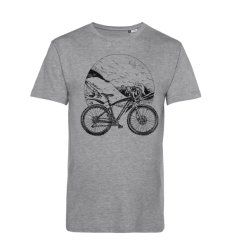 Pánske BIO tričko horský bicykel