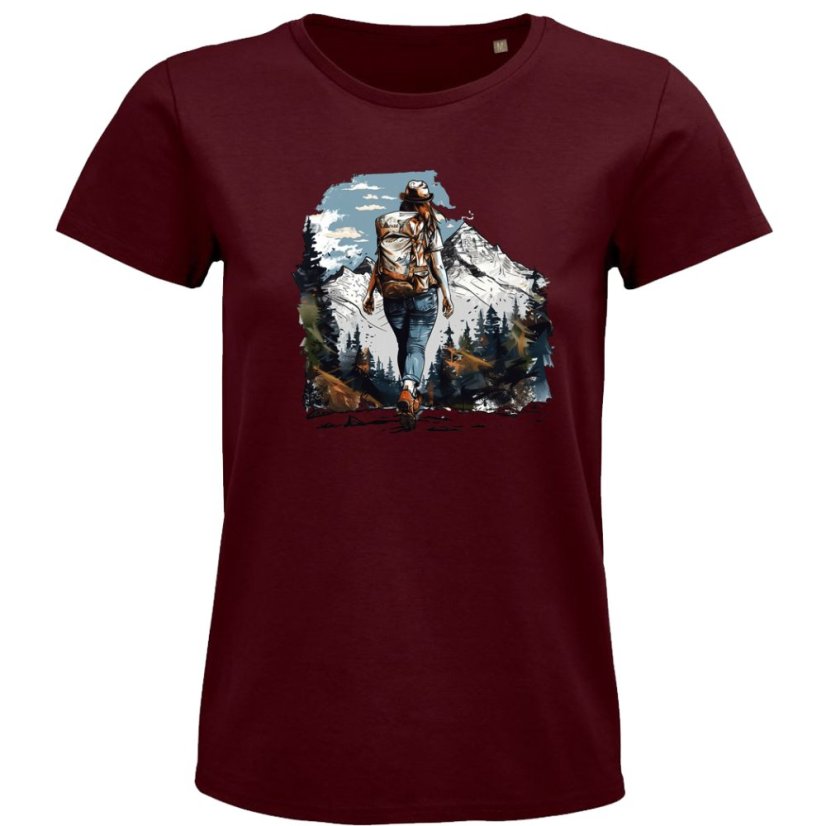 Dámske tričko Sloboda v každom kroku