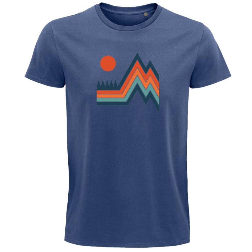 Pánske tričko Retro príroda