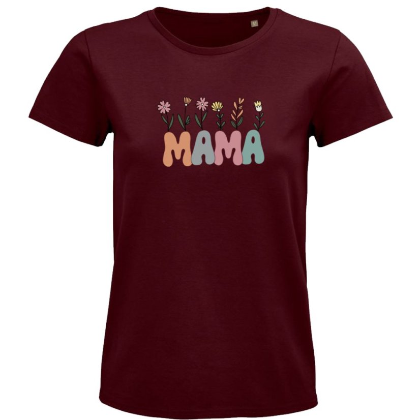 Dámske Bio tričko Mama a kvety