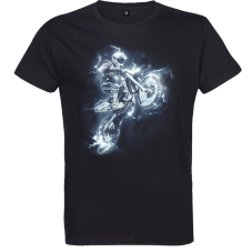 Pánske bio tričko Motrocross blesky
