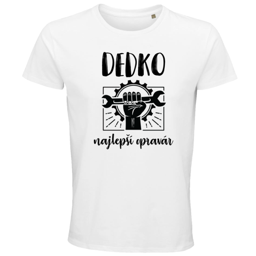 Pánske tričko dedko najlepší opravár