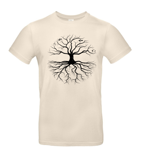 Pánske tričko spiaci strom