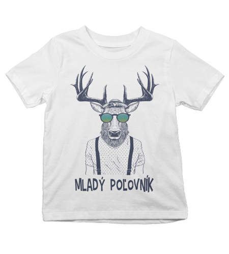 Detské tričko mladý poľovník