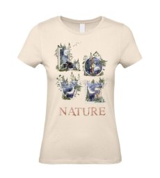 Dámske tričko Love nature noc