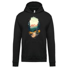 Pánska mikina s kapucňou Pedálmi k slobode