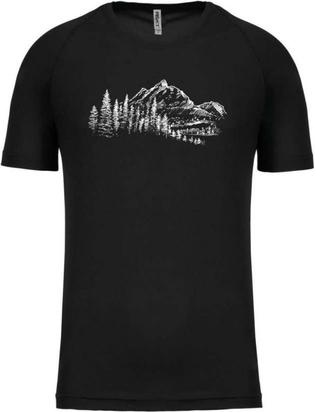 Pánske funkčné tričko Štíty hôr