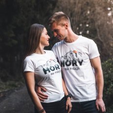 Dámske BIO tričko Hory ma volajú farebné