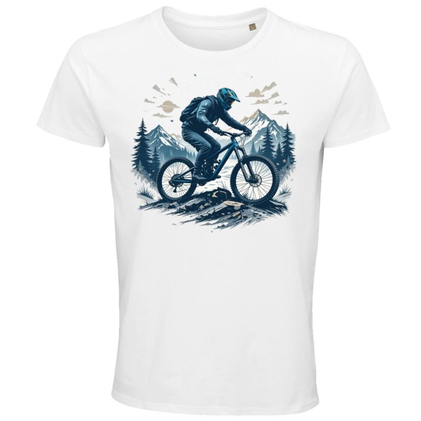 Pánske tričko Dobrodruh na bicykli