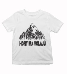 Dětské tričko hory mě volají