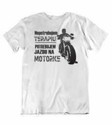 Pánske tričko potrebujem jazdu na motorke