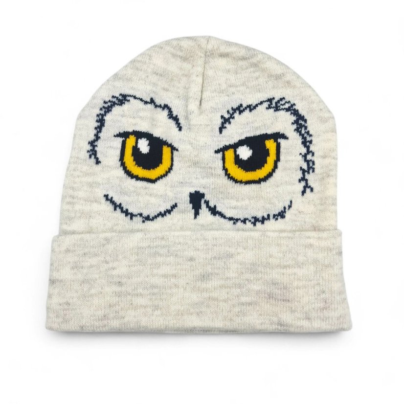 Zimná čiapka Harry Potter – Hedviga, sova svetlosivá, veľkosť 56