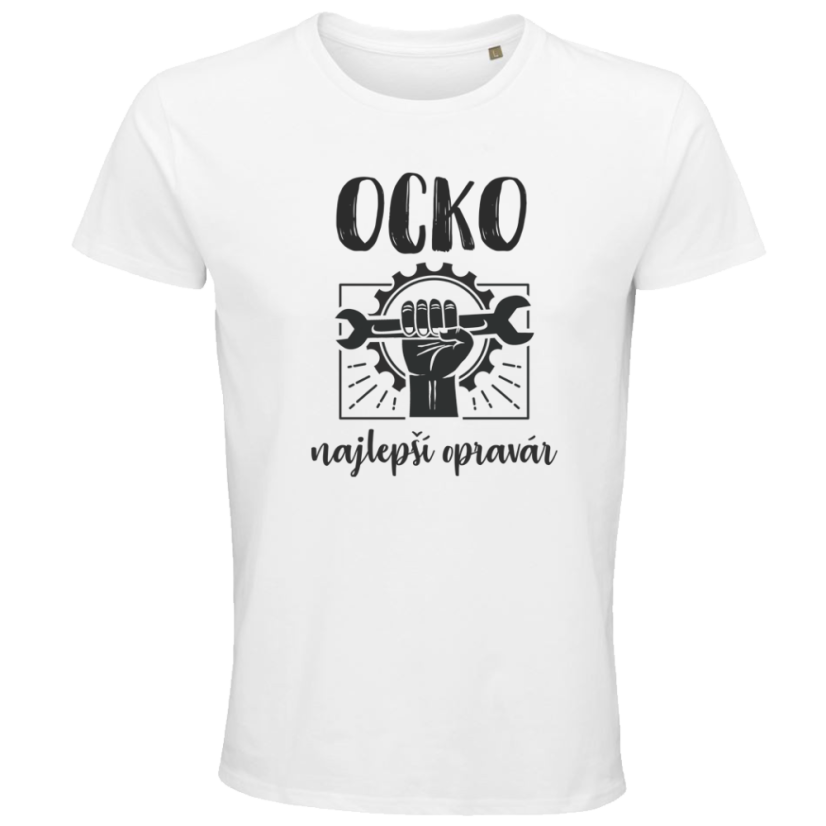 Pánske tričko Ocko najlepší opravár