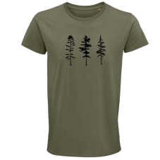 Pánske BIO tričko 3 stromy