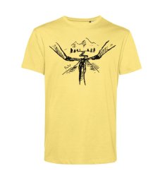 Pánske BIO tričko výhľad z bicykla