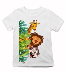 Detské tričko veselé zvieratká